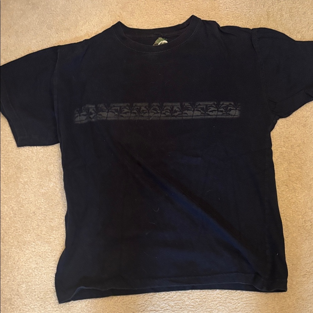 Men's Short Sleeve Black Graphic Tee - Picture 3 of 4